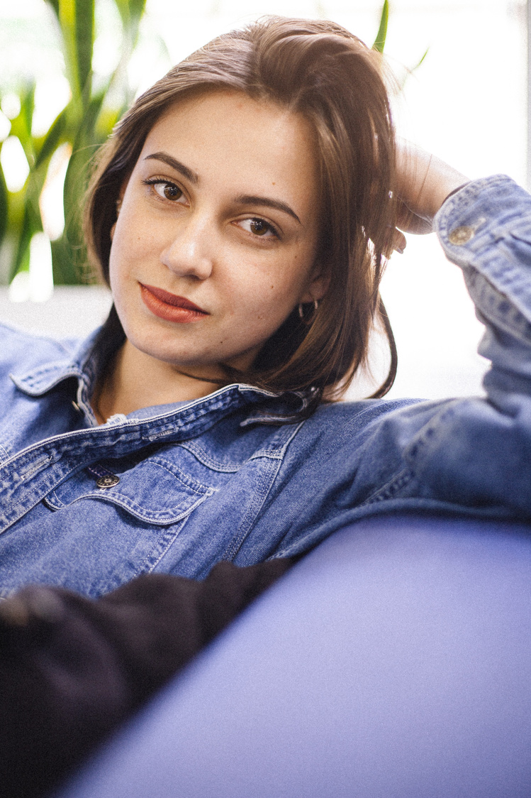 Women's Blue Denim Jacket